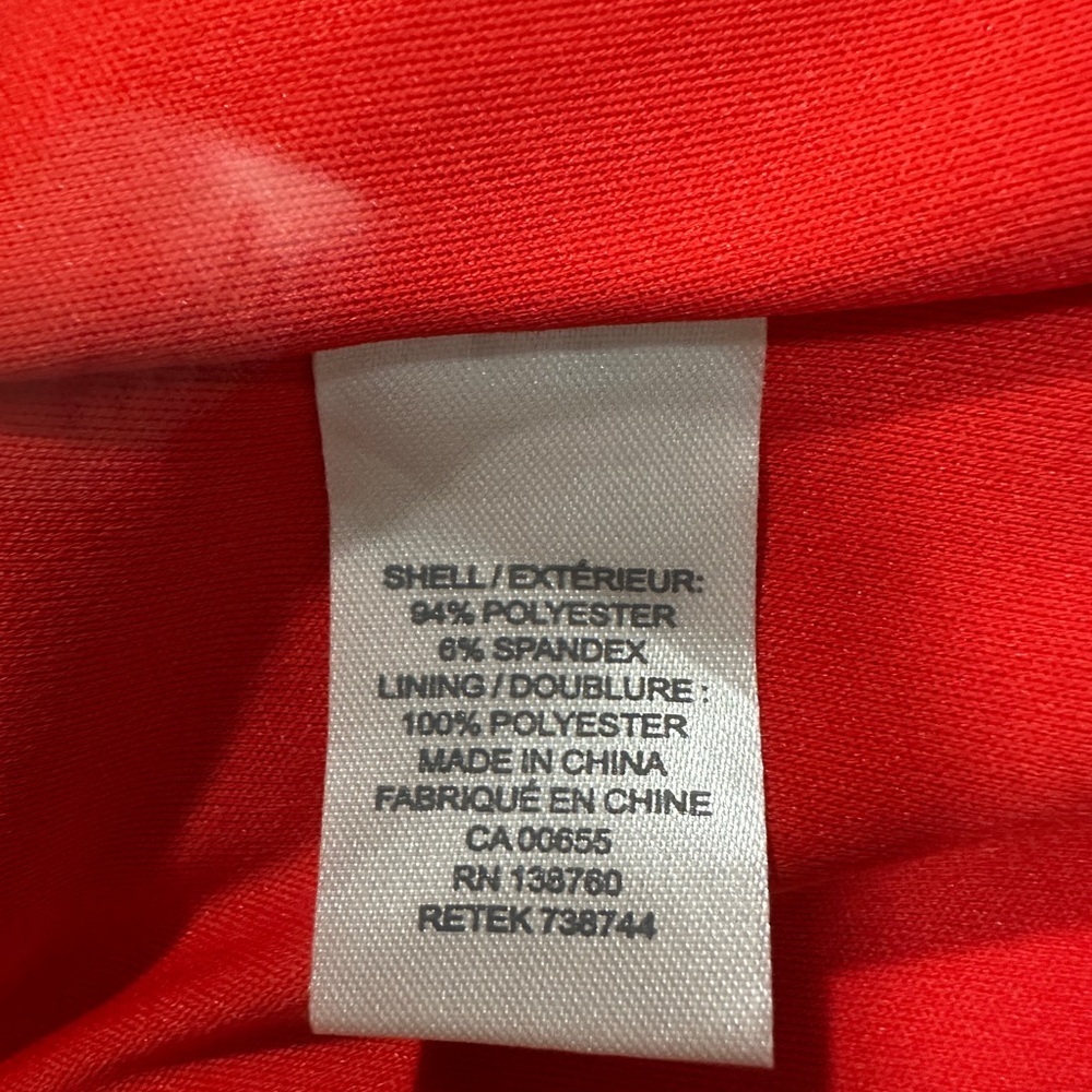 RW&CO Red Sheath Midi Dress Sleeveless Halter fits (M/S) - Picture 10 of 13